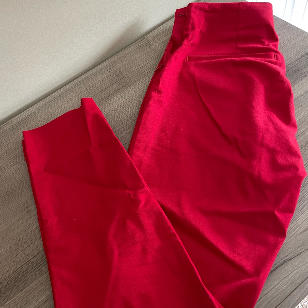 Old Navy Pixie Pants Red